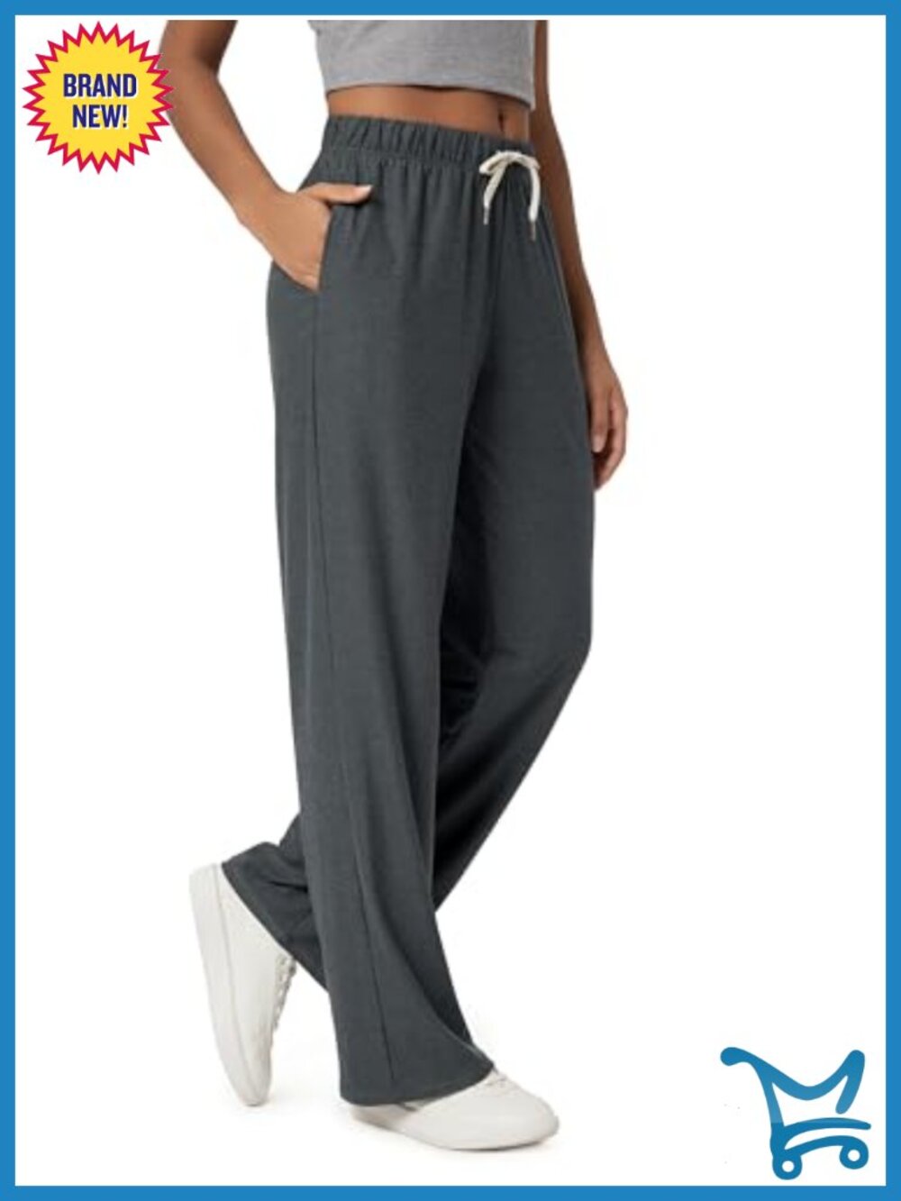 Ultra Soft Straight Leg Lounge Pants with Pockets